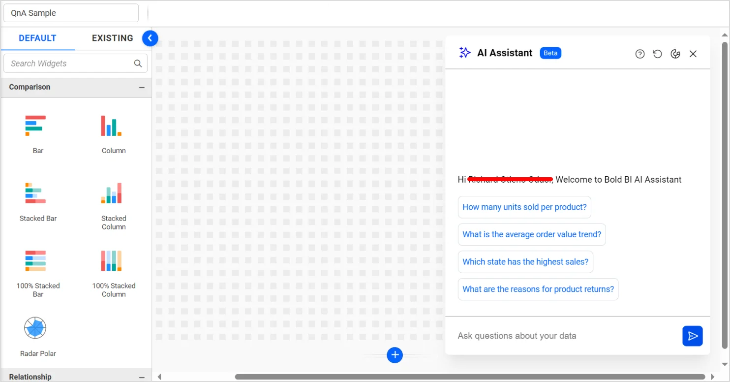 AI Assistant feature