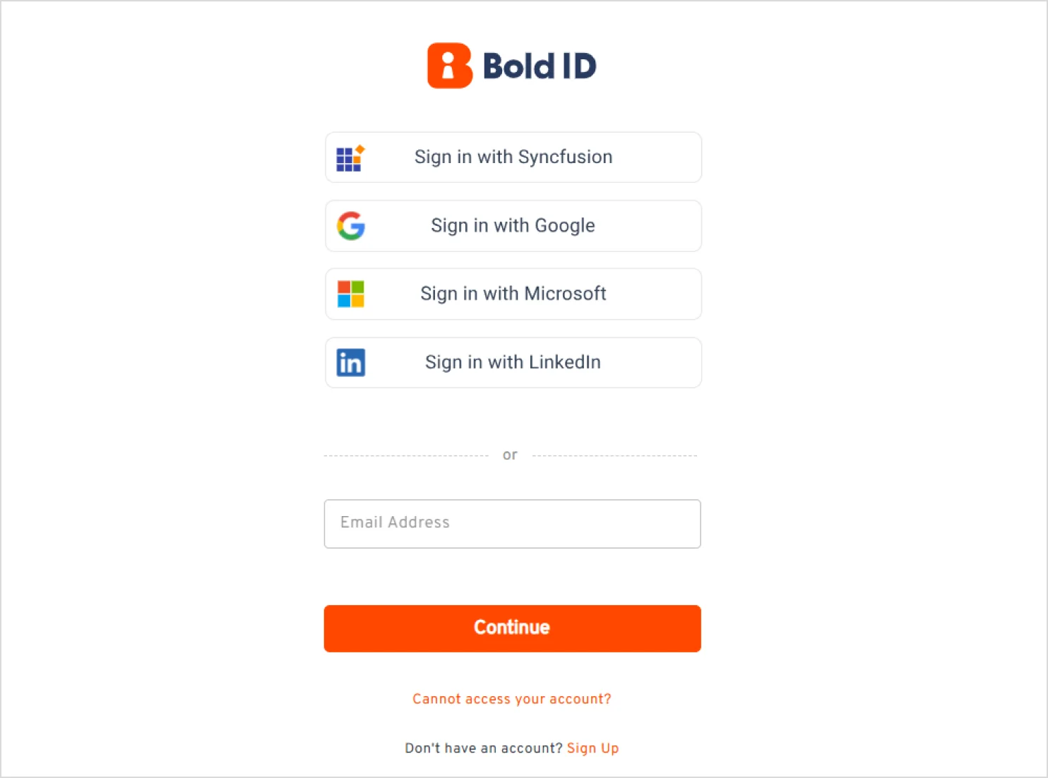 Log In to Bold BI Dashboard