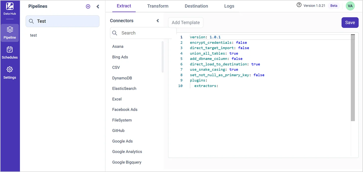 Create a pipeline