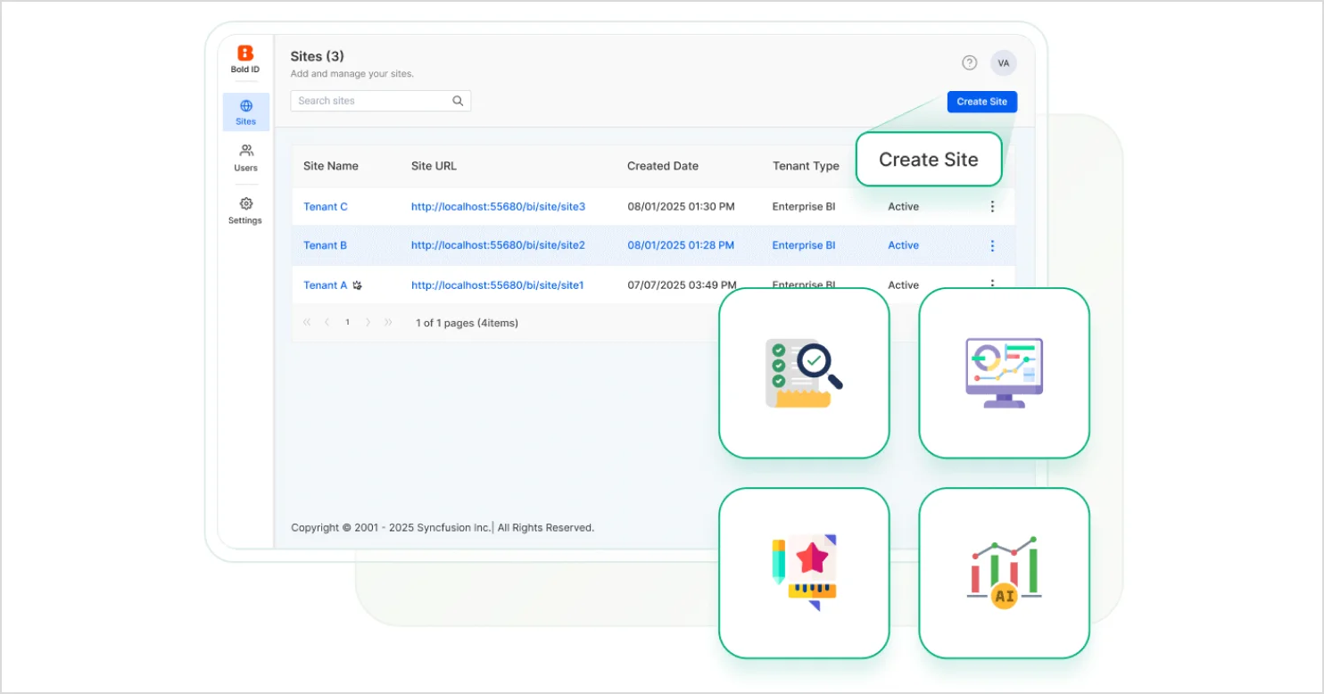 Multi-tenancy support