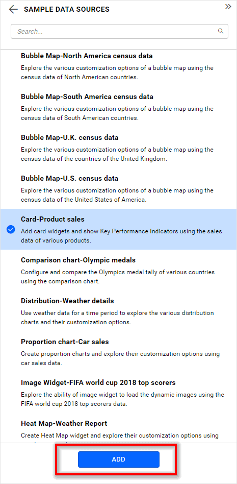 Build Your Own KPI Examples with Sample Data Sources | Bold BI