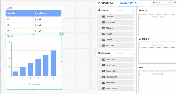Snap-to-Grid Design Canvas