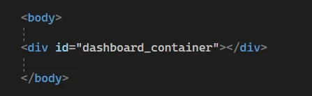 Div Element with a Custom ID