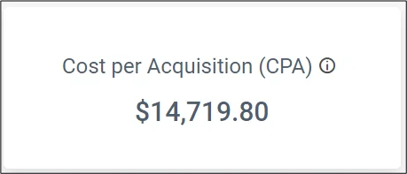 Customer Acquisition Cost