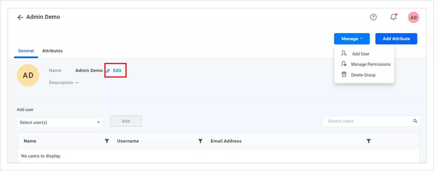 Allow Edit Access