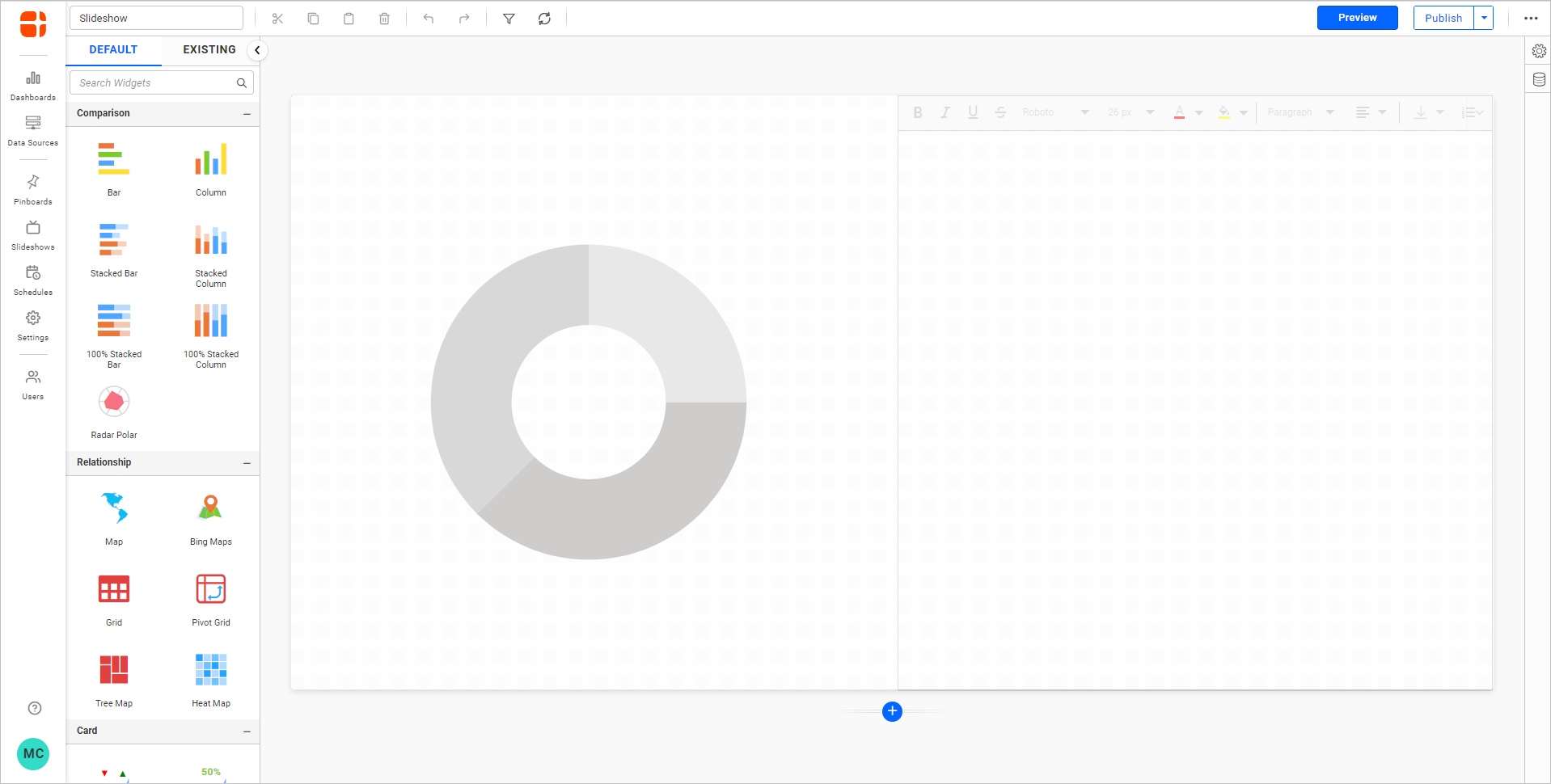 Dashboard Slideshow for your business expansion | Bold BI