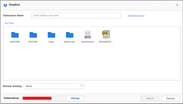 Select a File