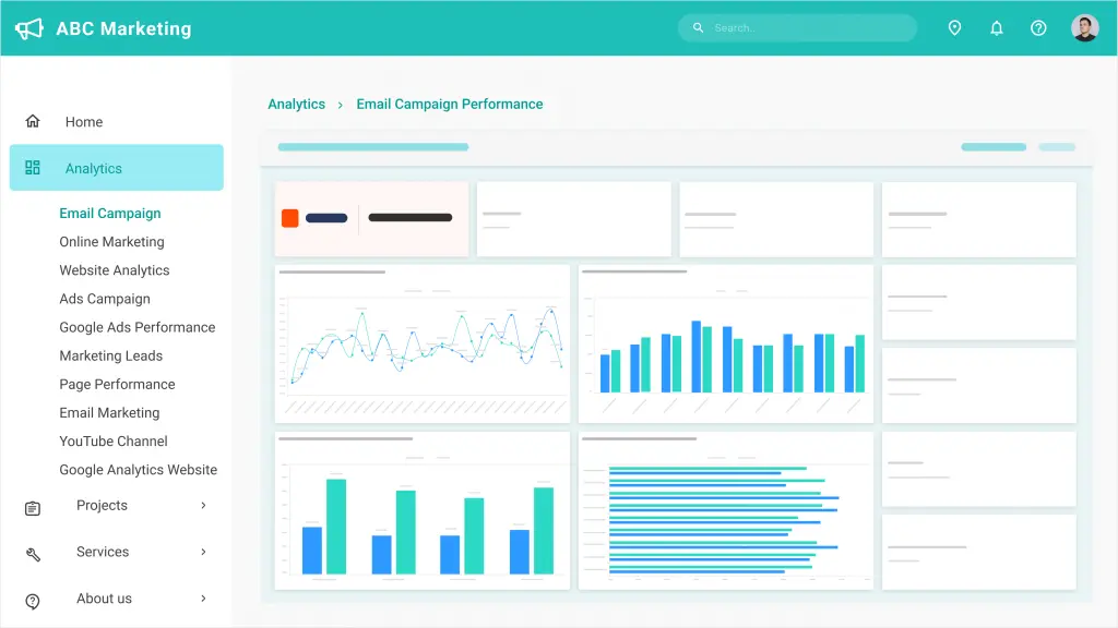 Dashboard Embedded into an ASP.NET MVC Application