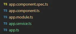 Adding necessary TS files