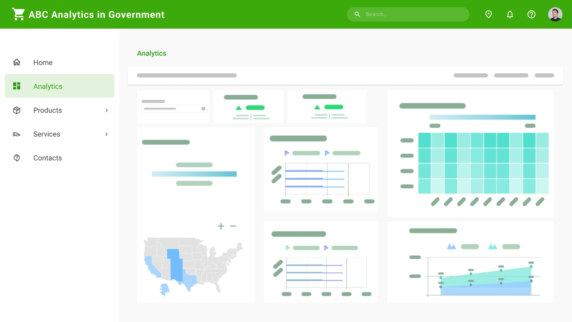 Dashboard embedded into an Angular application