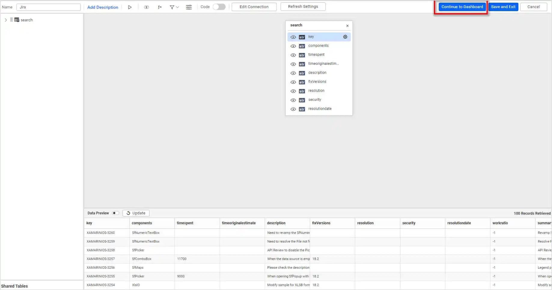 Query designer