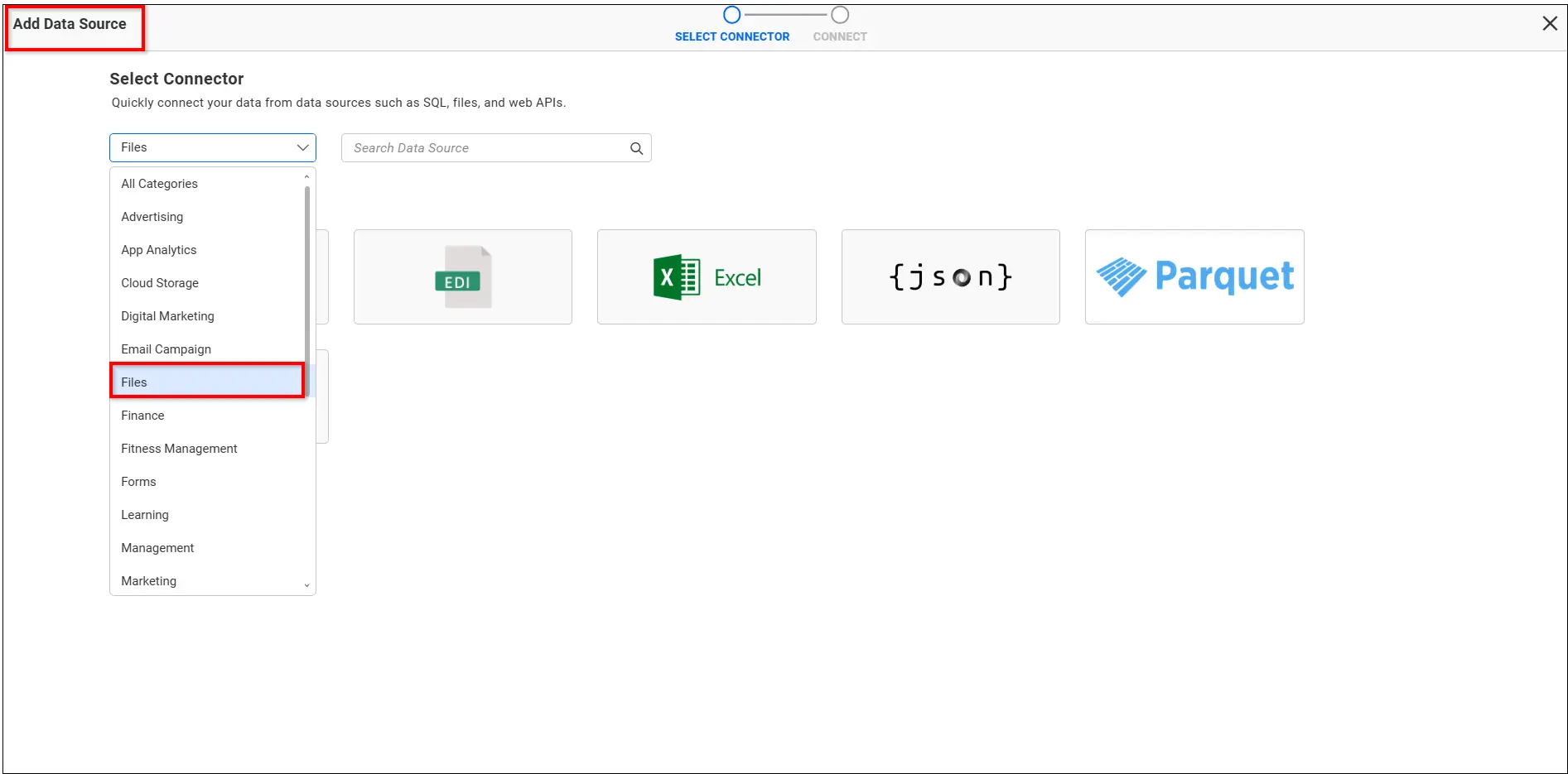 Add data source