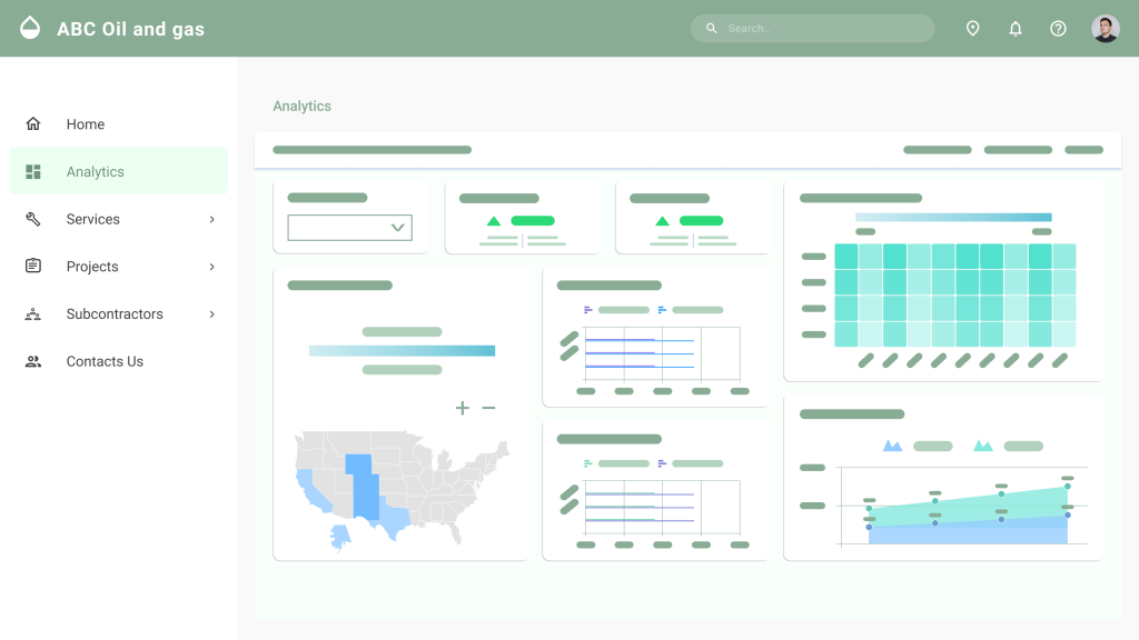 Dashboard embedded into an Angular application
