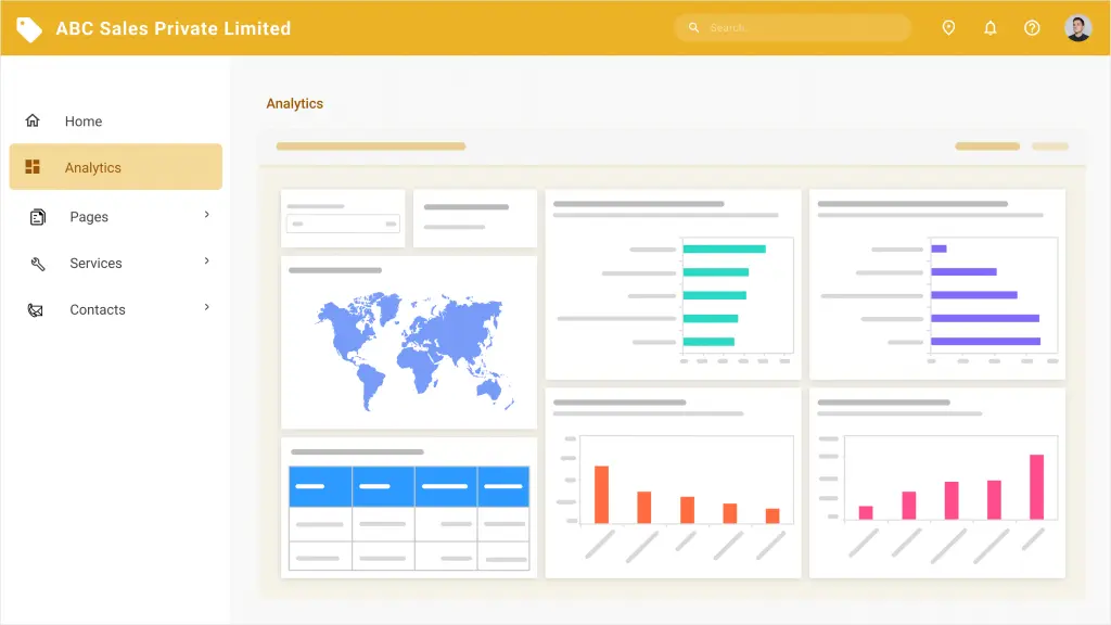 Dashboard Embedded in an ASP.NET MVC Application