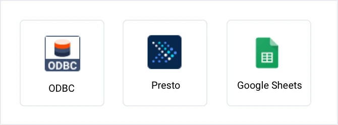 New built-in data connectors
