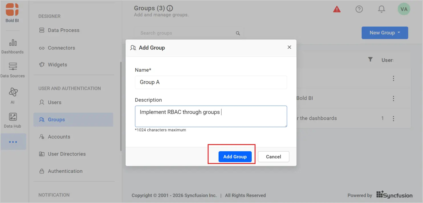 Add group