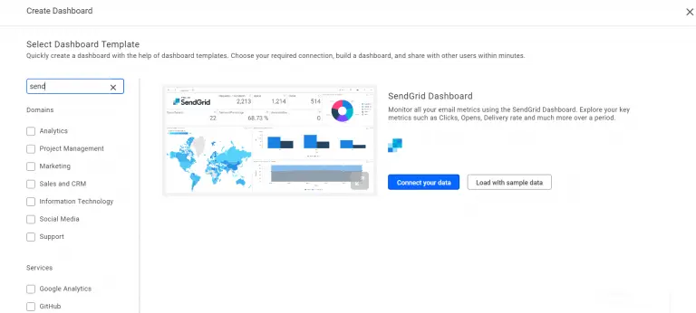 SendGrid Dashboard Templates
