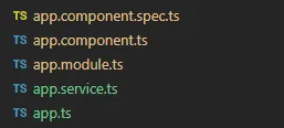Adding necessary ts files
