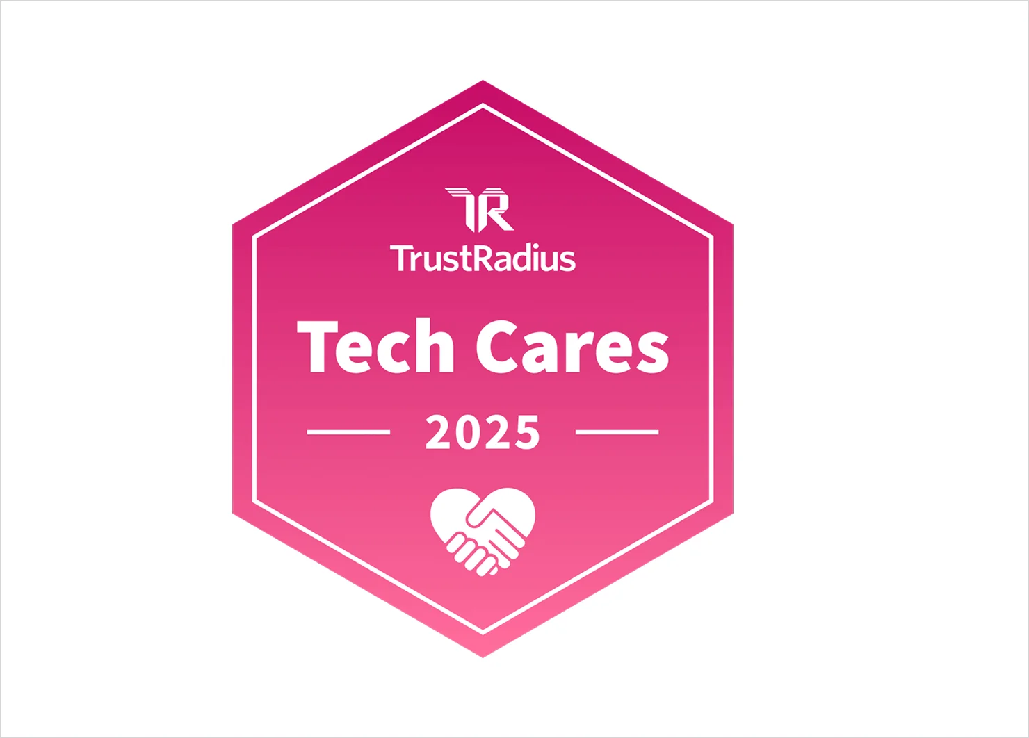 Tech Cares badge 