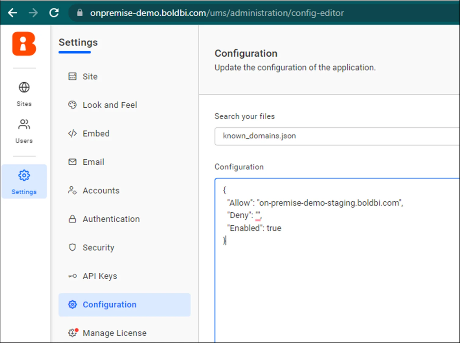 Warding Off SSRF: Configuring Domains for Security | Bold BI