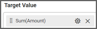 Target Value - Assigning the Data to Card Widget