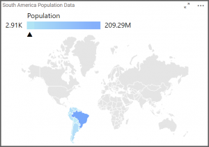 Customizing the Choropleth Map Widget