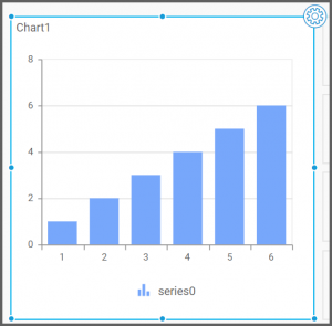 Assigning the Data to Column Chart Widget