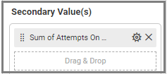 Secondary Value(s) box