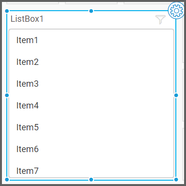 Assigning the Data and Customizing the List Box Filter