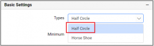 Basic Settings of Customizing the Radial Gauge Widget