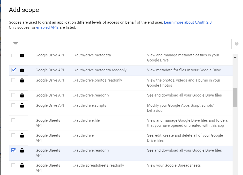 How to set up OAuth2 authorization to access Google applications in ...