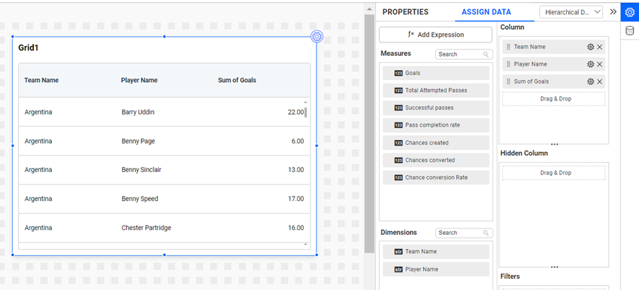 Widget Configuration