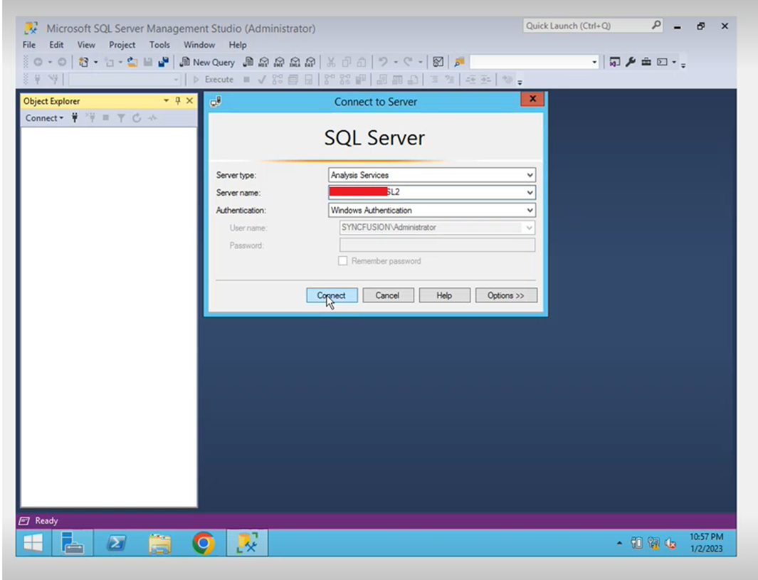 SQL Server Management Studio