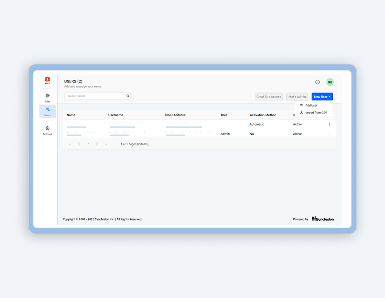 How to Add Users