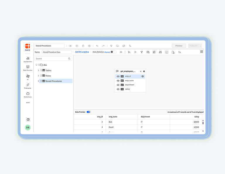 How to Connect to Stored Procedures in a SQL Server Database