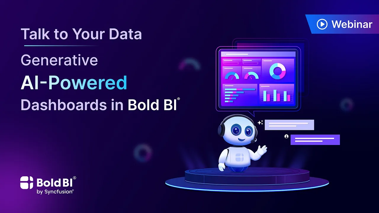 Talk to Your Data: Generative AI-Powered Dashboards in Bold BI [Webinar]