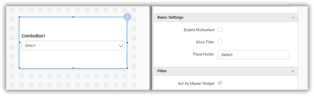 Provided support for customizing the Placeholder of a Combo Box